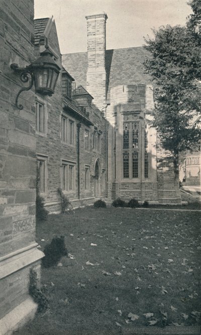 Akademiki i Jadalnia. Uniwersytet Princeton, New Jersey, ok. 1922 r. autorstwa Unbekannt