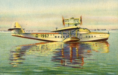 Latająca łódź Dornier Do S, 1932. autorstwa Unbekannt
