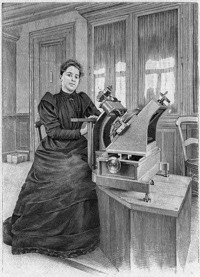 Dorothea Klumpke Roberts, amerykański matematyk i astronom, 1903 autorstwa Unbekannt