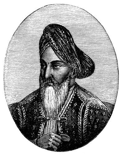 Dost Mohammad Khan 1793-1863 władca Afganistanu, c1880 autorstwa Unbekannt