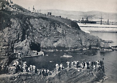 Douglas – Kąpielisko w Port Skillion, 1895 autorstwa Unbekannt