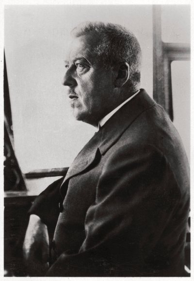 Dr Hugo Eckener, kierownik budowy sterowca Zeppelin, c1917-1933 1933 autorstwa Unbekannt