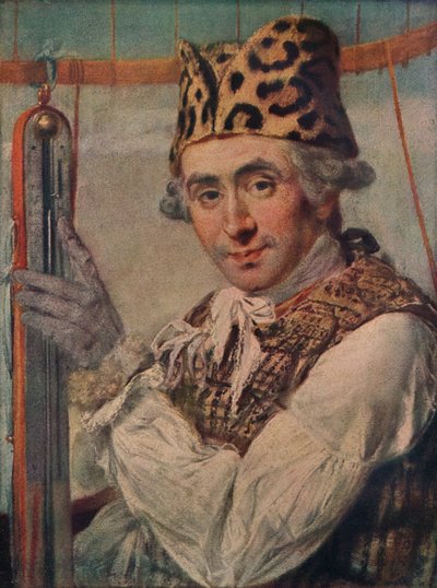 Dr John Jeffries, amerykański baloniarz, 1786. 1911 autorstwa Unbekannt