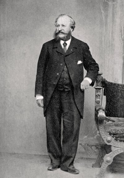 Dr TW Evans, amerykański dentysta i biograf Napoleona III, XIX wiek autorstwa Unbekannt
