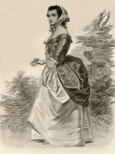 Sukienka młodej damy z Wirginii, c1775, 1937. autorstwa Unbekannt