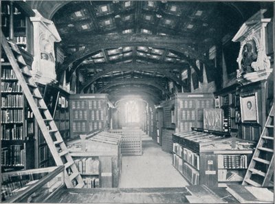 Biblioteka księcia Humphreysa, ok. 1902 r. autorstwa Unbekannt