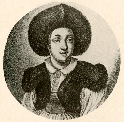 Holenderka w futrzanej czapce i futrzanej kurtce, 1641, 1937. autorstwa Unbekannt