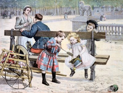 Każdy wiek ma swoje przyjemności, 1895 autorstwa Unbekannt
