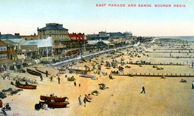 East Parade and Sands, Bognor Regis, West Sussex, 1950 autorstwa Unbekannt