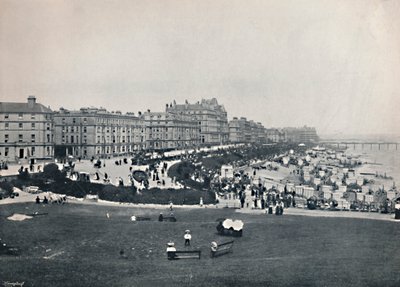 Eastbourne – Widok ogólny z Wieży życzeń, 1895 autorstwa Unbekannt