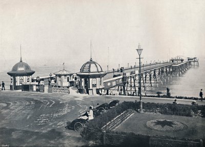 Eastbourne - molo, 1895 autorstwa Unbekannt