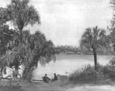 Eau Gallie, Indian River, Floryda, USA, ok. 1900. autorstwa Unbekannt