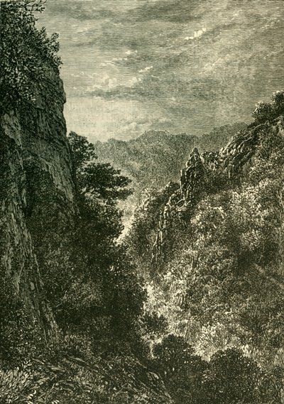 Wąwóz Ebbor, 1898. autorstwa Unbekannt