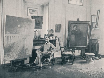 Edmond Francois Aman-Jean 1858-1936. Francuski malarz-symbolista, 1898 autorstwa Unbekannt
