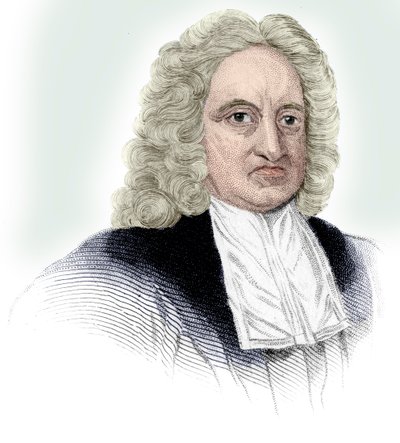 Edmond Halley, angielski astronom, matematyk, meteorolog i fizyk, ok. 1850 autorstwa Unbekannt