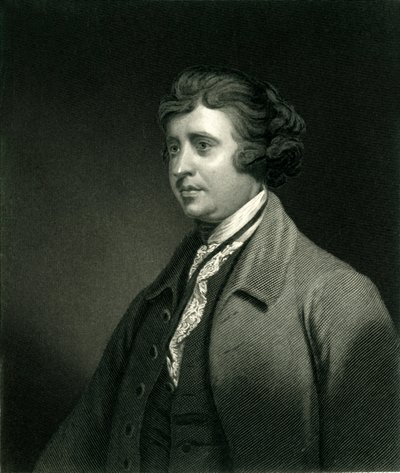 Edmund Burke, ok. 1760, ok. 1884. autorstwa Unbekannt