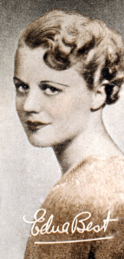 Edna Best 1900-1974, brytyjska aktorka teatralna i filmowa, 1935 autorstwa Unbekannt