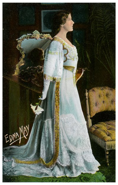 Edna May, amerykańska aktorka i piosenkarka, c1900-1919 autorstwa Unbekannt