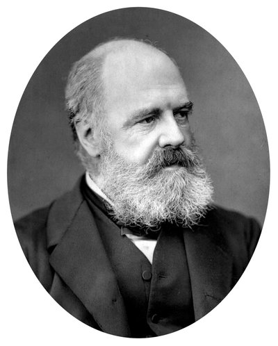 Edward Armitage, brytyjski malarz, profesor i wykładowca Akademii Królewskiej, 1877 autorstwa Unbekannt