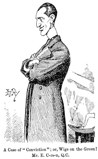 Edward Carson, urodzony w Irlandii brytyjski polityk i prawnik, 1898 autorstwa Unbekannt