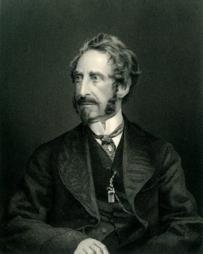 Edward G.E.L. Bulwer-Lytton, Lord Lytton, 1850, c1884. autorstwa Unbekannt