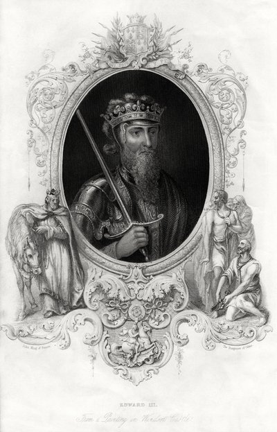 Edward III, król Anglii, 1860 autorstwa Unbekannt