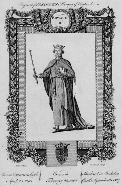Edwarda II, ok. 1787 r. autorstwa Unbekannt