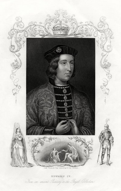 Edward IV, król Anglii, 1860 autorstwa Unbekannt