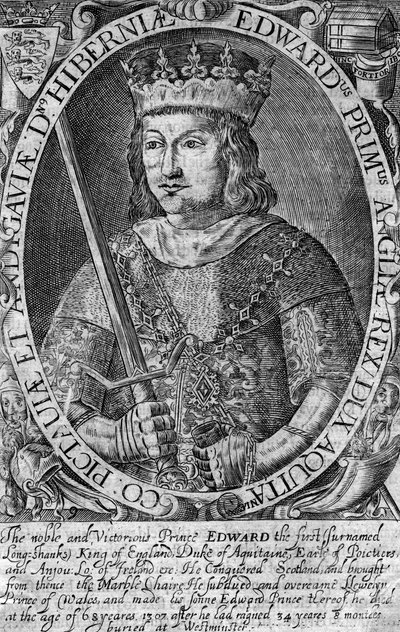 Edward I, król Anglii autorstwa Unbekannt