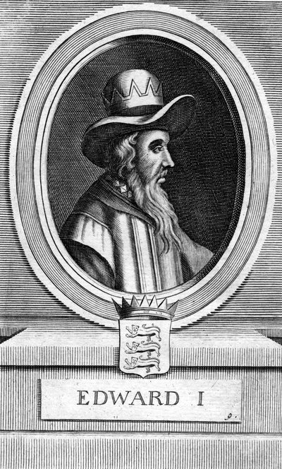Edward I z Anglii, 1239-1307 autorstwa Unbekannt