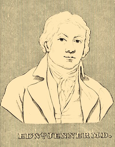 Edward Jenner MD, 1749-1823, 1830. autorstwa Unbekannt