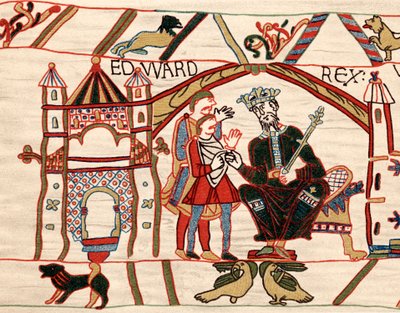 Edward Wyznawca, anglosaski król Anglii, 1070s autorstwa Unbekannt