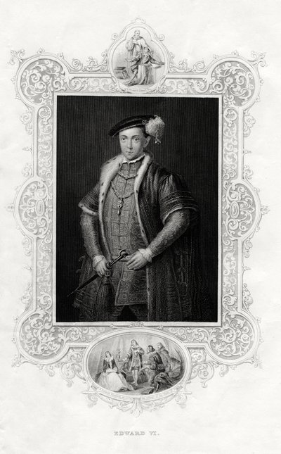 Edward VI, król Anglii i Irlandii, 1860 autorstwa Unbekannt