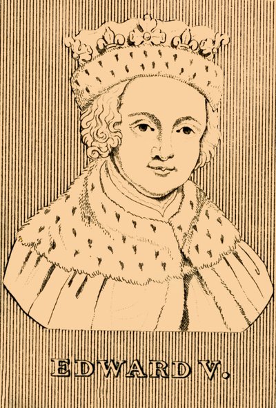 Edwarda V, 1470-c1483, 1830. autorstwa Unbekannt