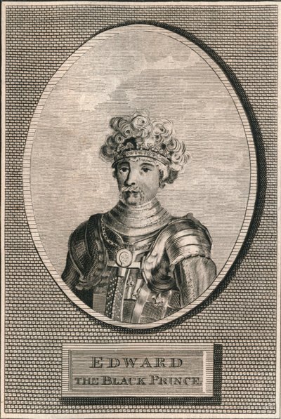 Edward Czarny Książę, 1793 autorstwa Unbekannt