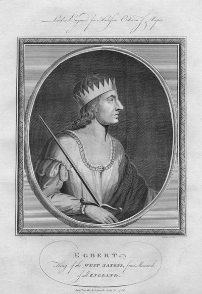 Egbert, król Wessex, 1786. autorstwa Unbekannt