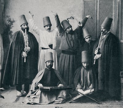 Egipscy derwisze tańczący, 1912 autorstwa Unbekannt