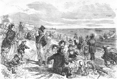 Osiem godzin nad morzem, 1856 r. autorstwa Unbekannt