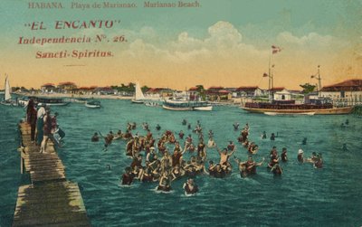 Zaklęcie Niepodległości, Sancti-Spiritus. Plaża Mariano. Hawana, c1910 autorstwa Unbekannt