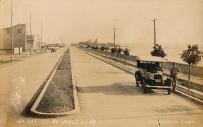 Malecon, Cienfuegos, Kuba, c1910. autorstwa Unbekannt