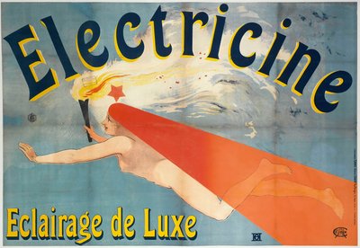 Elektryk. Luksusowe oświetlenie, 1896. autorstwa Unbekannt