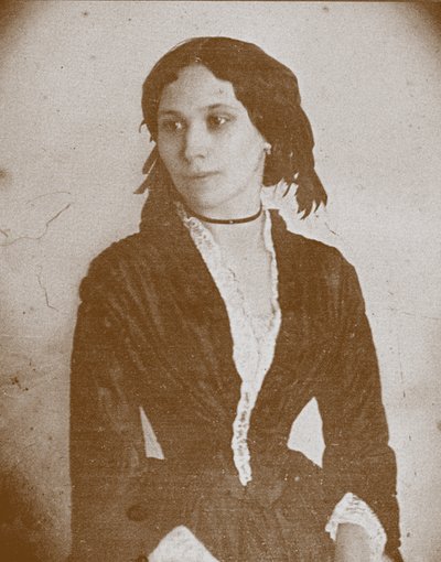 Elena Aleksandrowna Denisyeva 1826-1864, ok. 1860 autorstwa Unbekannt