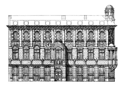 Podniesienie Instytutu Biegłych Rewidentów, 1895 autorstwa Unbekannt