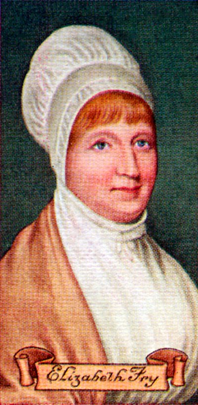 Elizabeth Fry, zaczerpnięta z serii kart z papierosami, 1935 autorstwa Unbekannt