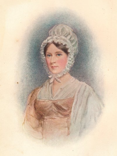Elżbieta Gurney b1790, w wieku 27 ok. 1817 r. autorstwa Unbekannt