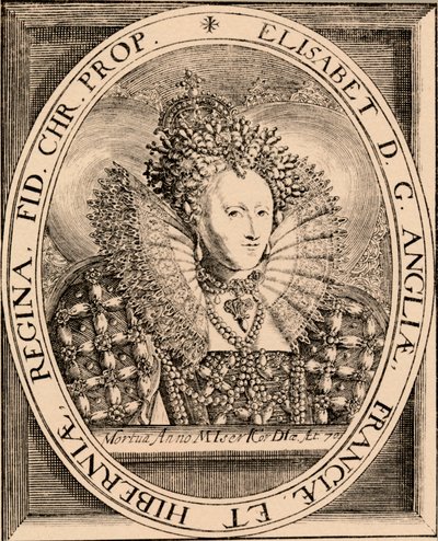 Elżbieta I 1533-1603, królowa Anglii i Irlandii, 1889 autorstwa Unbekannt