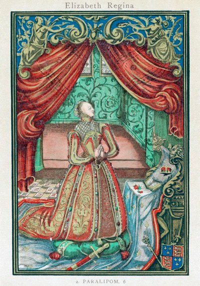 Elżbieta I, królowa Anglii i Irlandii, 1569 autorstwa Unbekannt