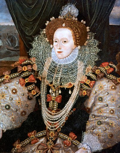 Elżbieta I, królowa Anglii i Irlandii, c1588 autorstwa Unbekannt