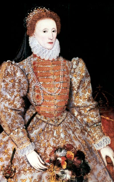 Elżbieta I, królowa Anglii i Irlandii, c1588 autorstwa Unbekannt