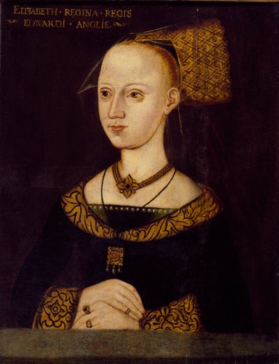 Elżbieta Woodville, królowa Edwarda IV, ok. 1500 autorstwa Unbekannt